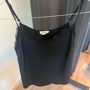 Blu Pepper Black Lace Cami